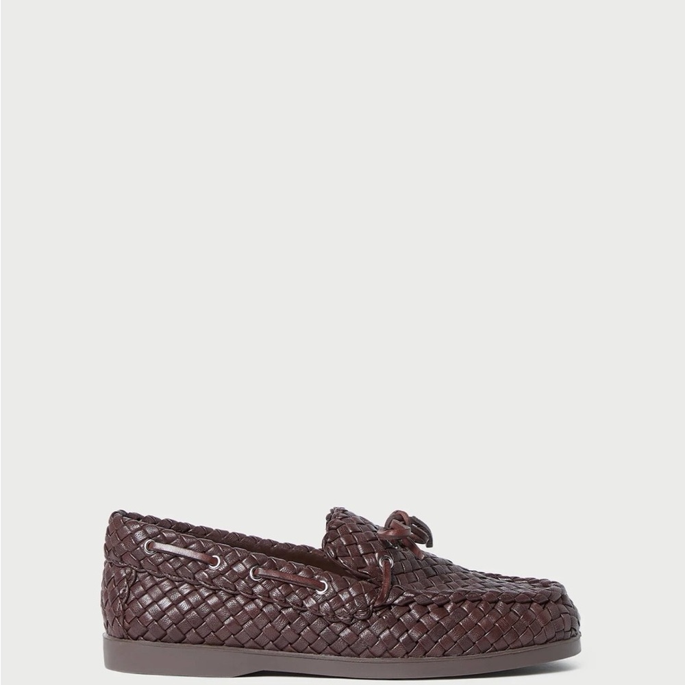 Loeffler Randall Minnie Women’s Brown Loafers-fits size 6.5 - Picture 3 of 6